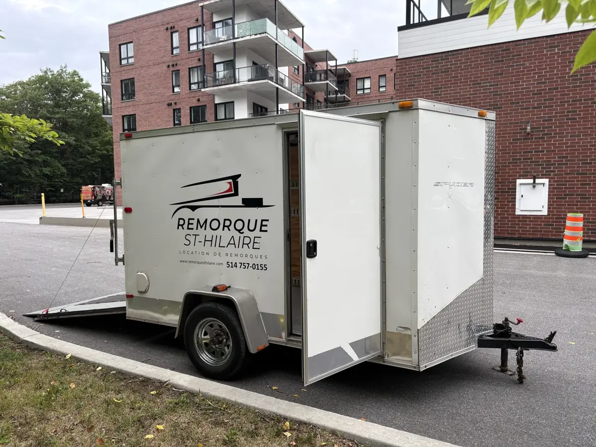 Remorque fermée 6 × 10 pi — vue 5